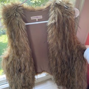 Altar’d State faux fur vest